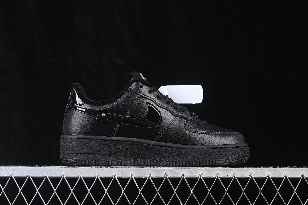 Nike [IR8637-001]-[AIR FORCE 1 07 LOW CASUAL SNEAKERS BLACK/INKINESS]-[WOMAN:35.5-39]-[MAN:40-40.5] - Image 15