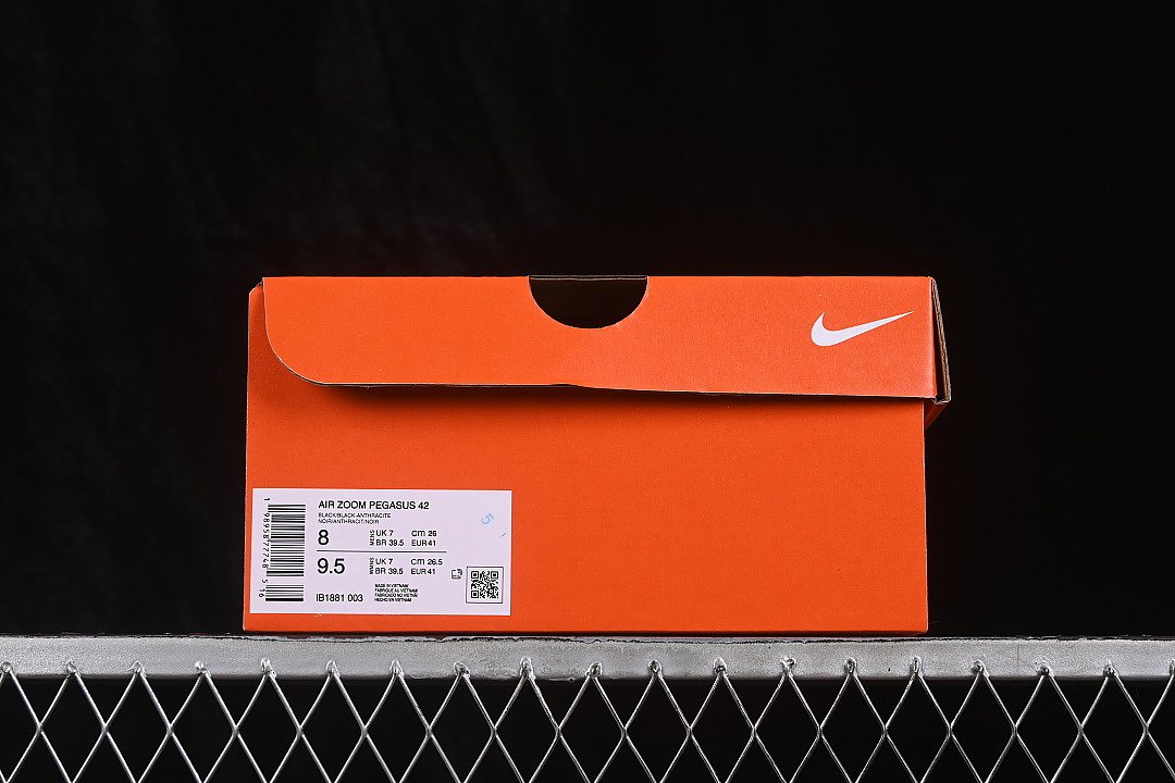 Nike [IB1881-003]-[AIR ZOOM PEGASUS 42 BREATHABLE SHOES BLACK/INKINESS]-[WOMAN:36-39]-[MAN:40-46] - Image 11