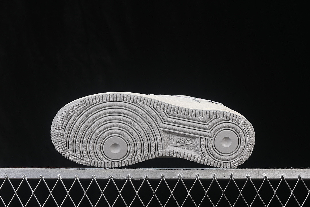Nike [FB1839-323]-[AIR FORCE 1 07 LOW CASUAL SNEAKERS WHITE/GREY/WHITE]-[WOMAN:36-39]-[MAN:40-45] - Image 15