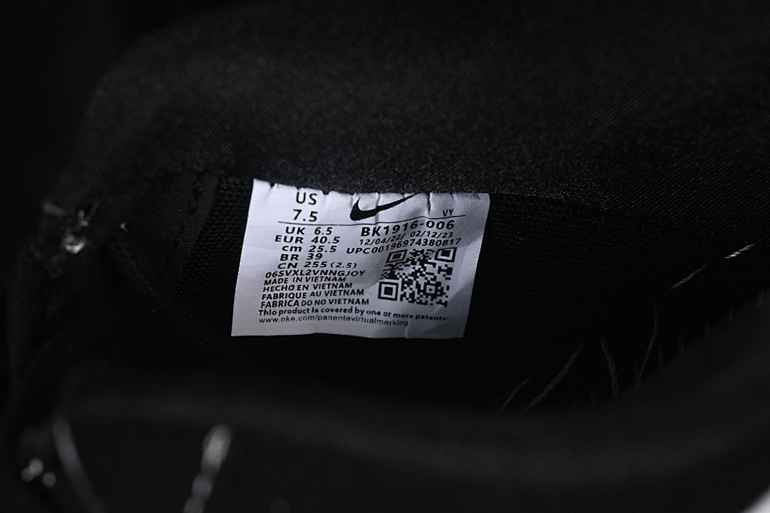 Nike [BK1916-006]-[AIR FORCE 1 07 LOW CASUAL SNEAKERS WHITE/BLACK]-[WOMAN:36-39]-[MAN:40-45] - Image 6