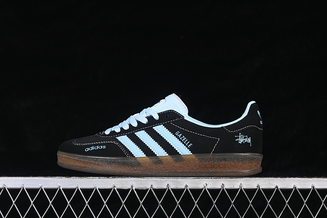 Unbranded [DD6615]-[ORIGINALS INDOOR CLOVER CASUAL SHOES COFFEE/ICE BLUE/BLACK]-[WOMAN:35-39]-[MAN:40-45], photo 1