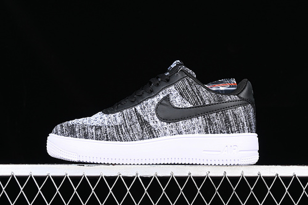 Nike Nike AIR FORCE 1 FLYKNIT 2.0 WHITE/GREY/BLACK · AV3042-001, photo 1