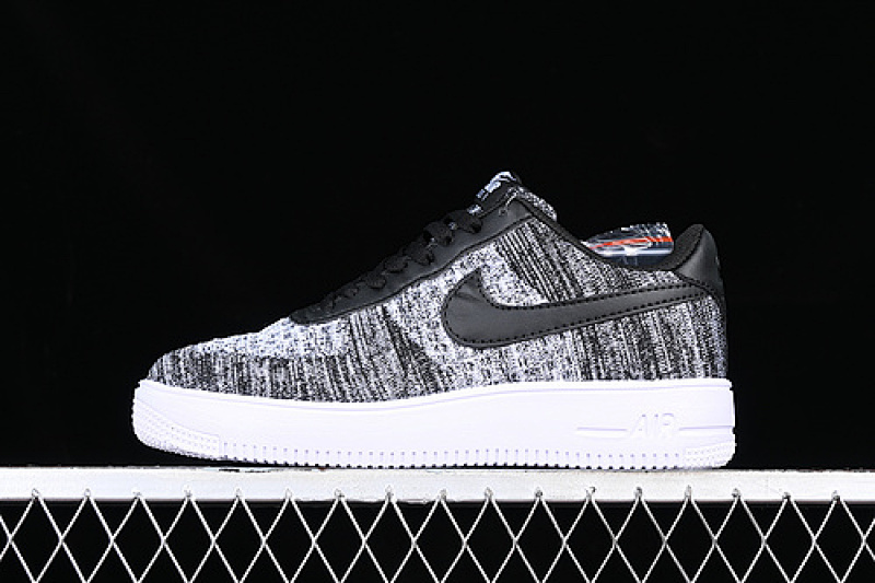Nike Nike AIR FORCE 1 FLYKNIT 2.0 WHITE/GREY/BLACK · AV3042-001, photo 1