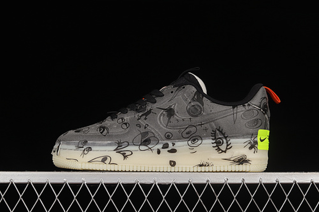 Nike [DC8904-001]-[AIR FORCE 1 EXPERIMENTAL BLACK/BLACK/WHITE]-[WOMAN:36-39]-[MAN:40-45], photo 1