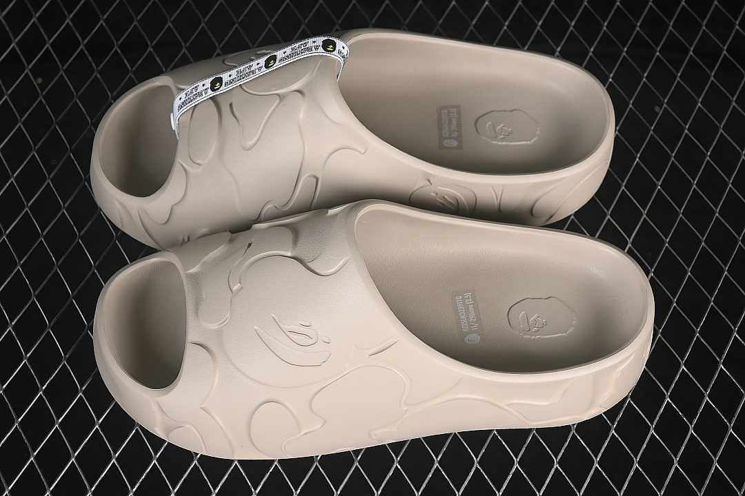Bape [M323911]-[EVA COMFORTABLE AND VERSATILE ONE SHOULDER SLIPPERS LIGHT WHEAT/WHEAT]-[MAN:40-47] - Image 8