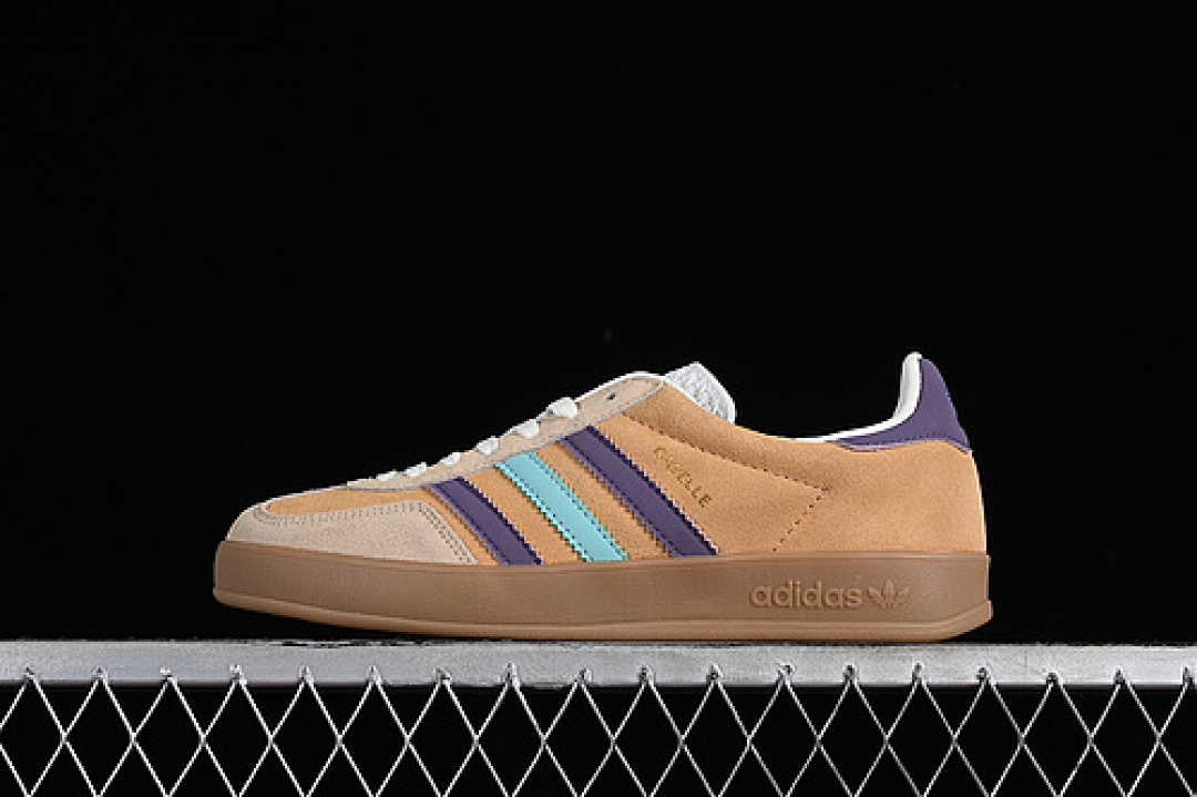 Off-White [IG1636]-[ORIGINALS GAZELLE INDOOR GLOW ORANGE/SHADOW VIOLET/OFF WHITE]-[UNISEX:35-45], photo 1