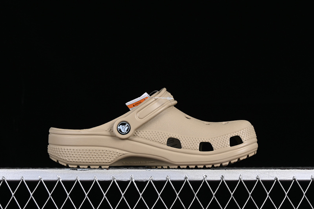 Crocs [CROCS DUAL PURPOSE BEACH HOLE SANDALS MUSHROOM]-[WOMAN:34-39]-[MAN:40-46] - Image 9