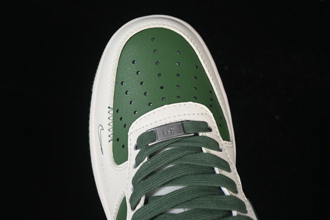 Nike [JP8028-065]-[AIR FORCE 1 07 LOW WHITE/GREEN/WHITE]-[WOMAN:36-39]-[MAN:40-45] - Image 10