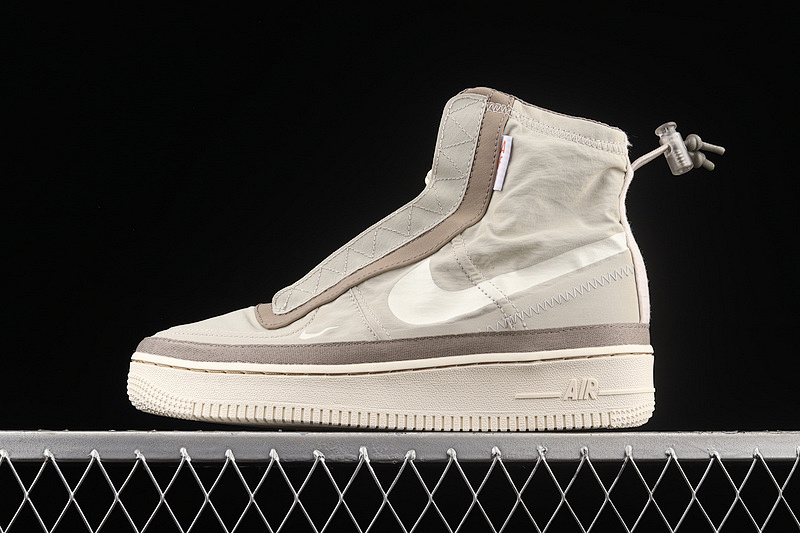 Nike Nike AIR FORCE 1 SHELL SAIL/SAIL/ORANGE · DO7450-211, photo 1