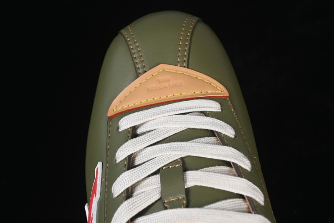 Louis Vuitton [1AIKHF]-[BUTTERSOFT LOW-TOP CASUAL SHOES GREEN/BROWN]-[WOMAN:39]-[MAN:40-46] - Image 10