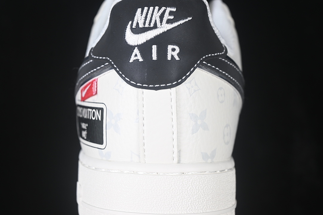 Nike [MM3399-838]-[AIR FORCE 1 07 LOW CASUAL SNEAKERS BLACK/WHITE]-[WOMAN:36-39]-[MAN:40-45] - Image 6