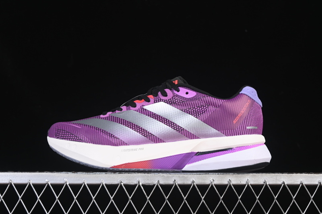On Running [JS4943]-[ADIZERO BOSTON 13 SILVER/BLACK/PURPLE]-[WOMAN:36-39]-[MAN:40-46], photo 1