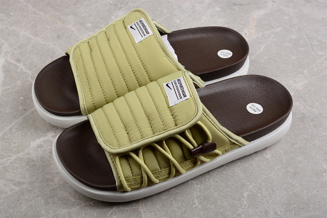 Nike [DC1457-700]-[ASUNA 2 SLIDES WHEAT GRASS/BAROQUE BROWN/SAIL]-[WOMAN:36-39]-[MAN:40-45] - Image 6