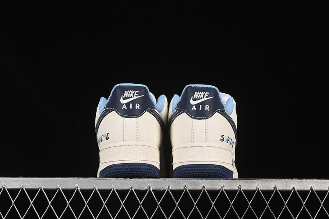 Nike [XS1958-565]-[AIR FORCE 1 07 LOW SUPREME WHITE/BLUE]-[WOMAN:36-39]-[MAN:40-45] - Image 13