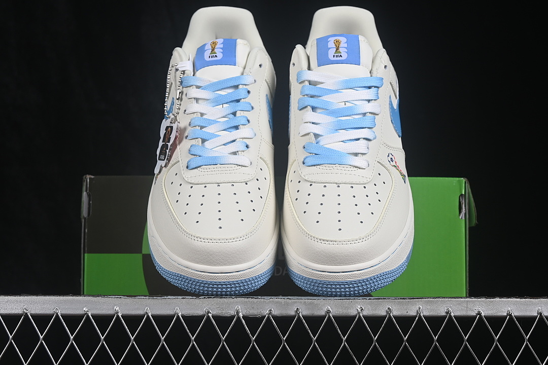 Nike [DW8806-023]-[AIR FORCE 1 07 LOW CASUAL SNEAKERS SKY BLUE/WHITE]-[WOMAN:36-39]-[MAN:40-45] - Image 13