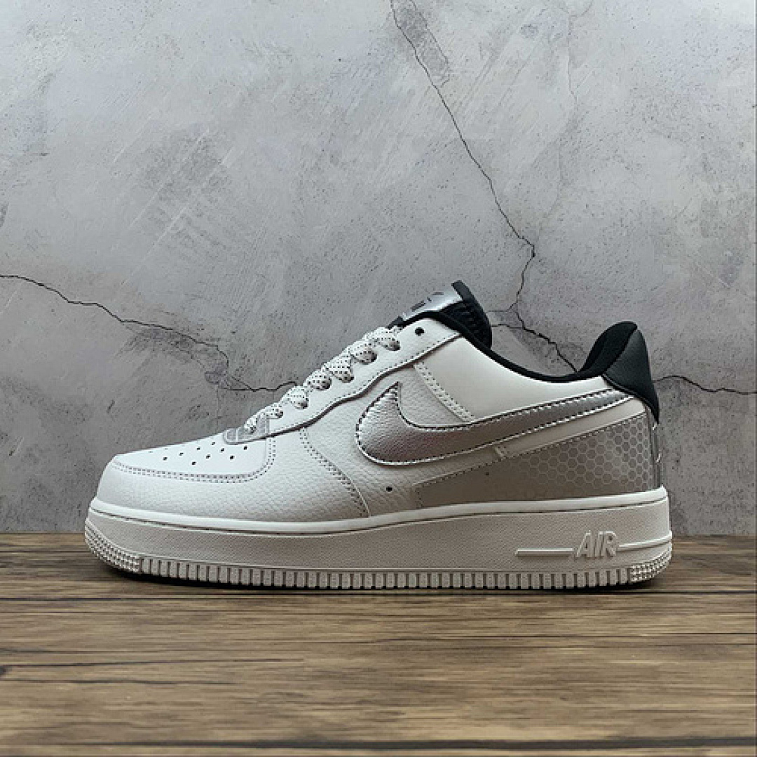 Nike [CT2299-100]-[AIR FORCE 1 LOW X 3M SUMMIT WHITE/SUMMIT WHITE-BLACK]-[WOMAN:36-39]-[MAN:40-45], photo 1