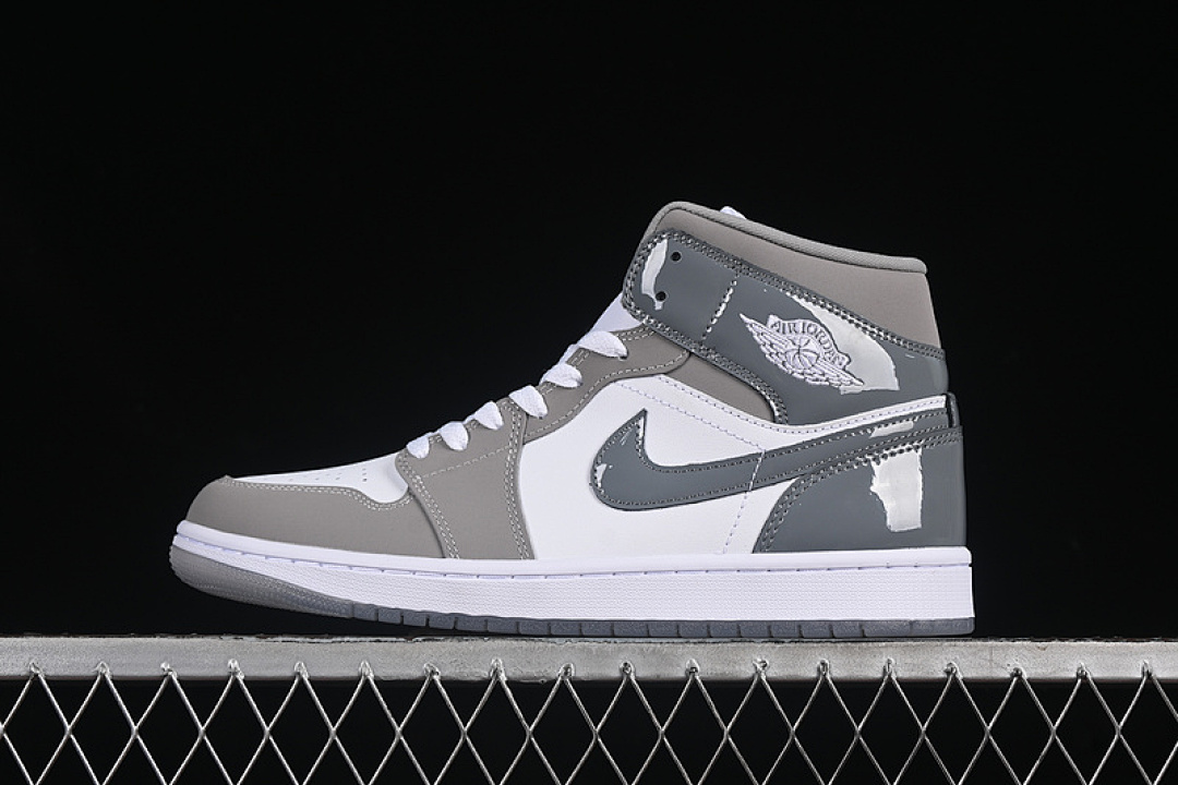 Jordan [HF3216-100]-[AIR JORDAN 1 MID WHITE/MEDIUM GREY/COOL GREY]-[MAN:40-46], photo 1