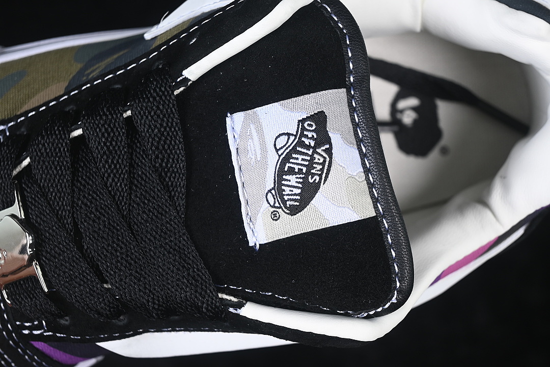Bape [VN000Z3929B]-[BAPE X LX KNU SKOOL TB CASUAL SKATE SHOES GREY/BLACK]-[WOMAN:35-39]-[MAN:40-44] - Image 7