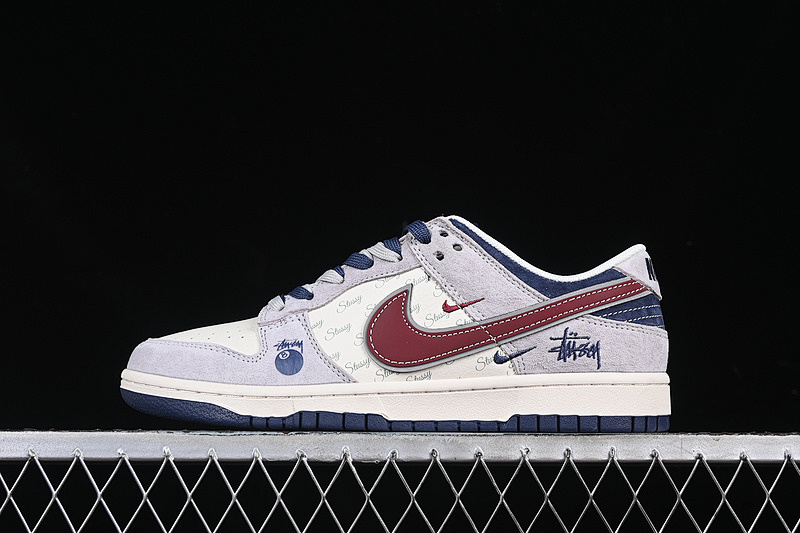 Nike SB DUNK LOW BLUE/RED/WHITE/GREY · DM6868-022, photo 1