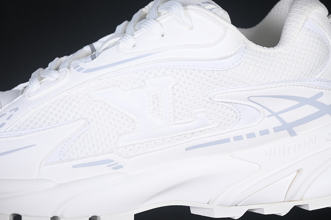 Louis Vuitton [LEISURE RUNNING SHOES WHITE/WHITE/WHITE]-[WOMAN:38-39]-[MAN:40-46] - Image 8