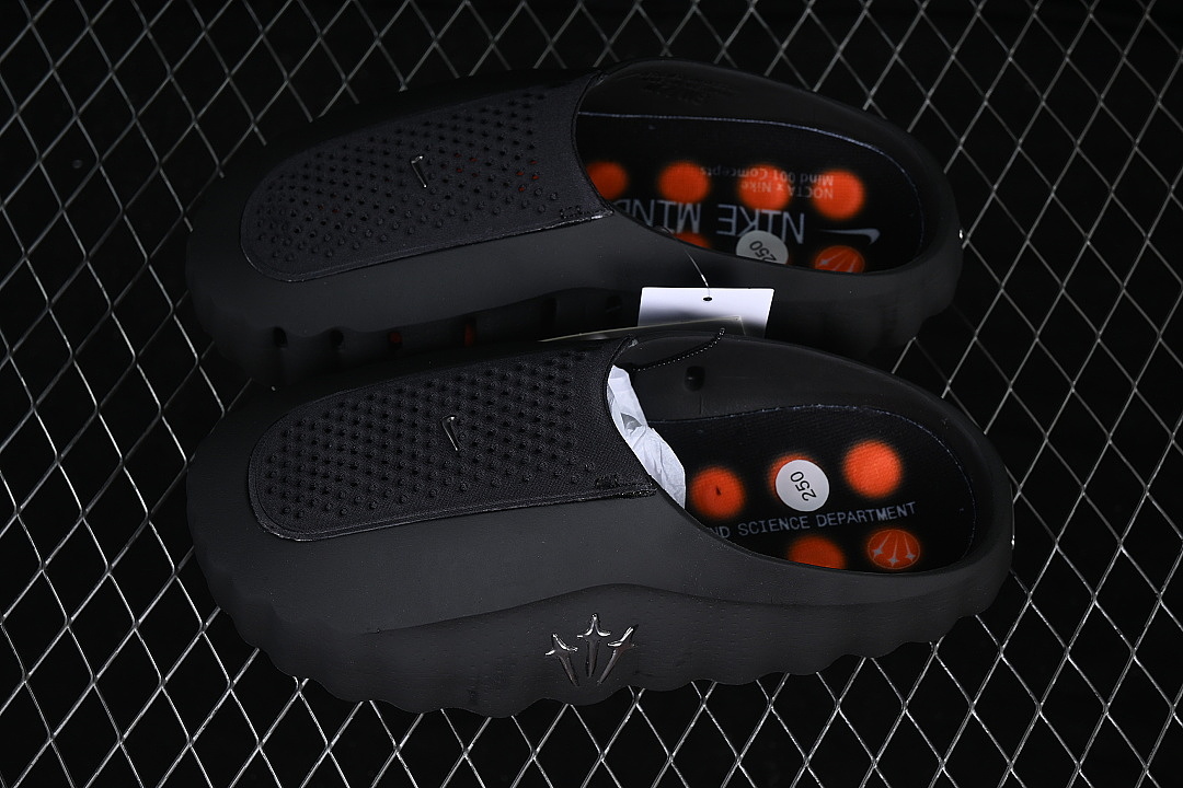 Unbranded [HY5028-002]-[NEUROSCIENCE FOOT MASSAGE SLIPPERS BLACK/INKINESS]-[MAN:40-48.5] - Image 8