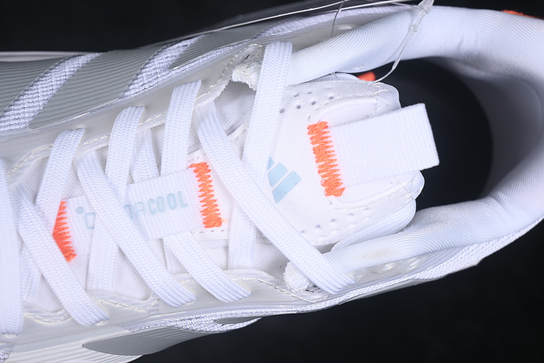 On Running [JR1755]-[UBERSONIC 5 COMFORTABLE TENNIS SHOES LIGHT GRAY/ORANGE]-[WOMAN:36-39]-[MAN:40-47] - Image 8