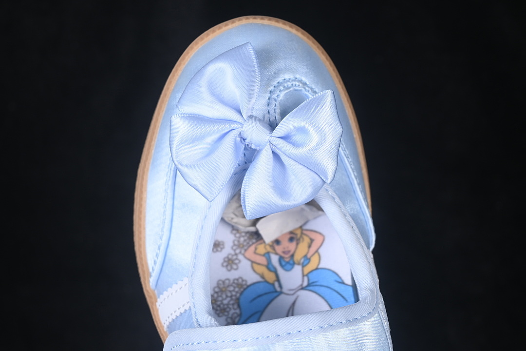 Adidas [IH1755]-[SAMBA JANE MARY BABY SHOES LIGHT BLUE/BLUE]-[KID:28-34] - Image 9