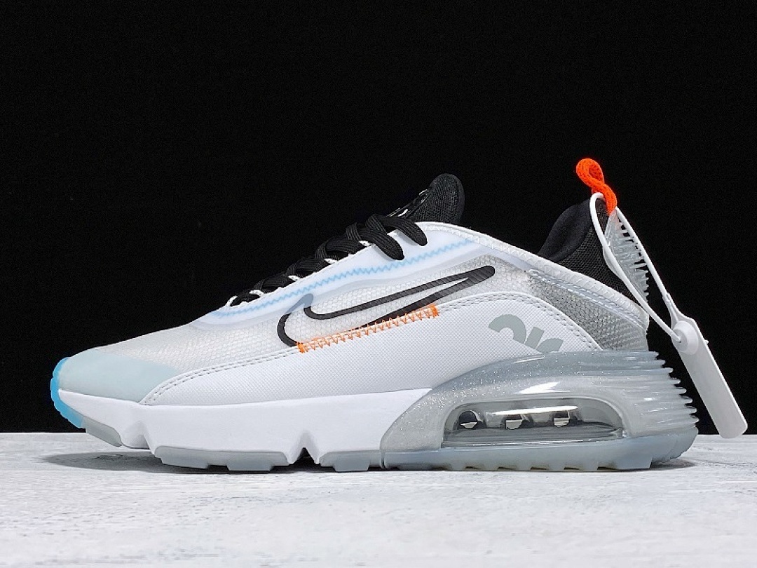 Nike AIR MAX 2090 WHITE/BLACK-BLUE-ORANGE · CQ7630-101, photo 1