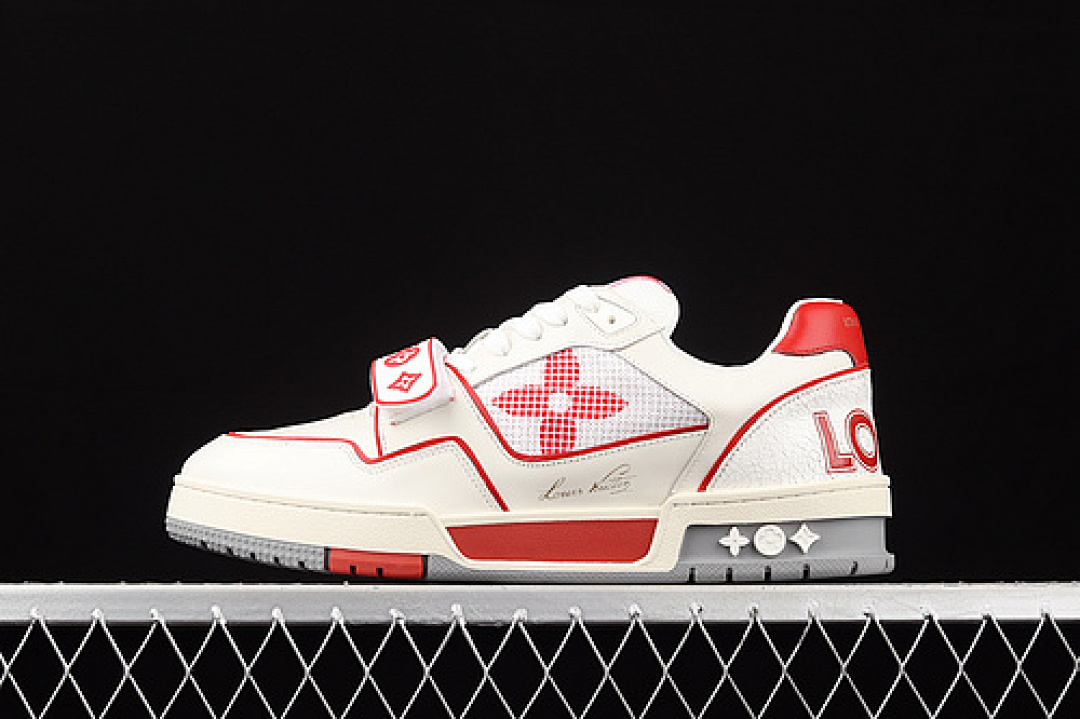 Louis Vuitton Louis Vuitton [L*V 2021SS TRAINER SHOES WHITE/LIGHT GREY/GREEN]-[MAN:38-45], photo 1