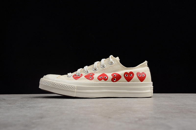 Converse Converse CDG X CHUCK TAYLOR 70S HI/OX 18SS LOW WHITE · 150208C, photo 1