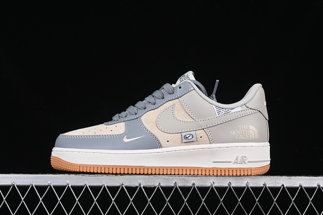 Nike [DM6688-022]-[AIR FORCE 1 07 LOW BEIGE/BLUE]-[WOMAN:36-39]-[MAN:40-45] - Image 2
