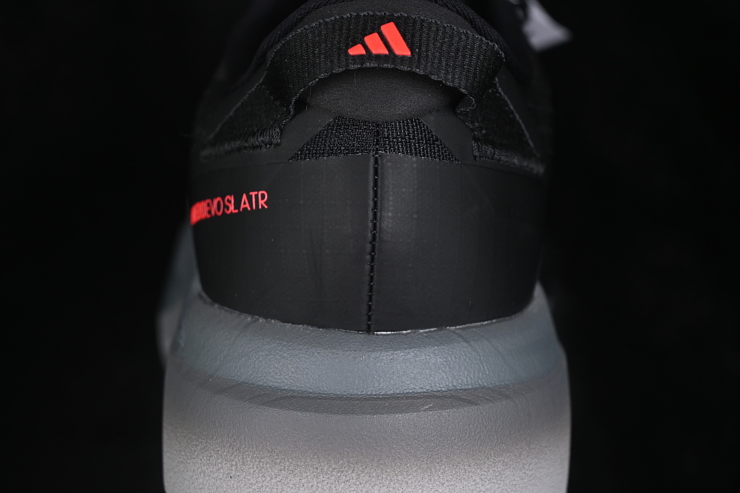 Adidas [KK0313]-[ADIZERO EVO SL RUNNING SHOES BLACK/SILVER/GREY]-[WOMAN:36-39]-[MAN:40-45] - Image 7