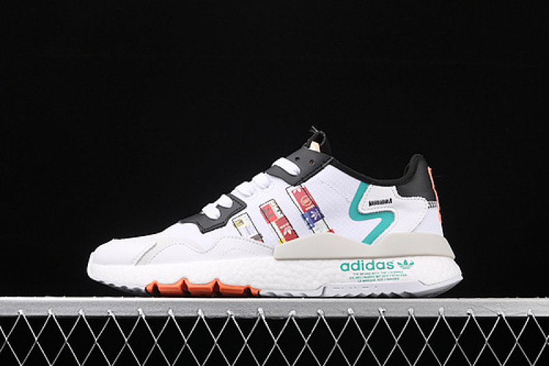 NITE JOGGER BOOST CORE BLACK/CLOUD WHITE/MULTI-COLOR · FX3811, photo 1