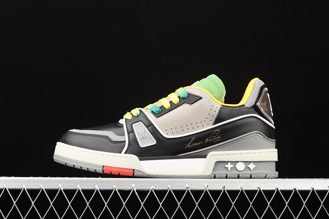 Louis Vuitton Louis Vuitton [L*V 2021SS TRAINER SHOES BLACK/GREY/BROWN-GREEN]-[MAN:38-45], photo 1