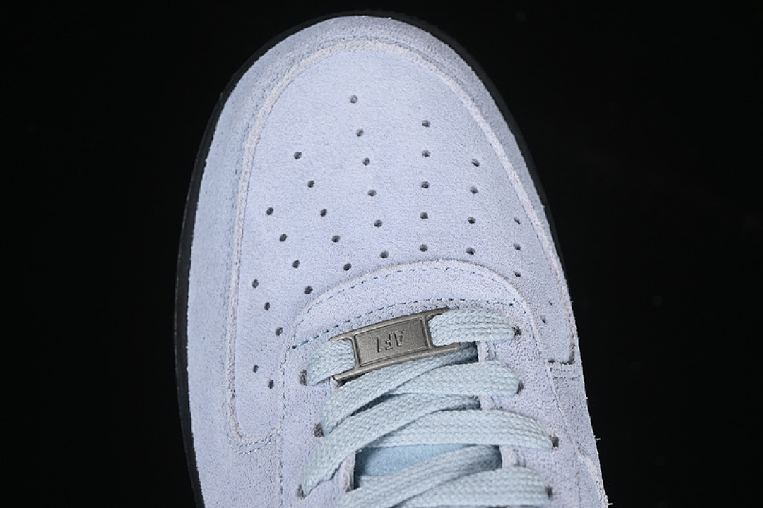 Nike [HQ1966-400]-[AIR FORCE 1 07 LOW LIGHT ARMORY BLUE/BLACK/LIGHT BLUE]-[UNISEX:36-45] - Image 10