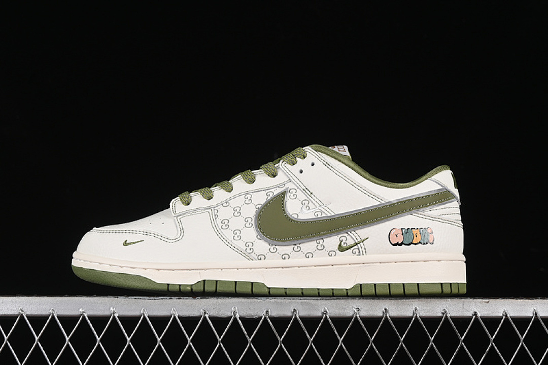 Off-White Nike SB DUNK LOW GU*CCI OFF WHITE/GREEN · KK1888-006, photo 1