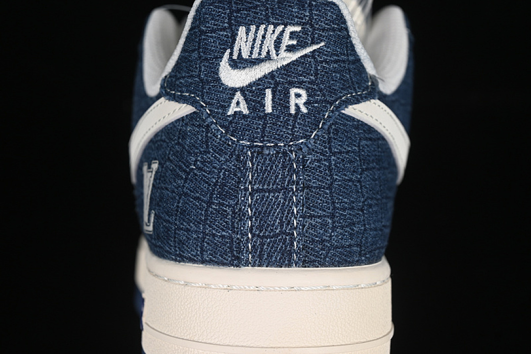 Nike [XS1958-551]-[AIR FORCE 1 07 LOW LV WHITE/BLUE]-[WOMAN:36-39]-[MAN:40-45] - Image 6