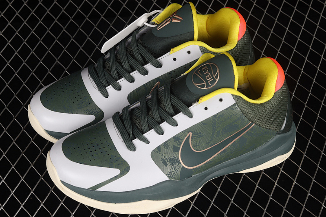 Nike [CD4991-300]-[ZOOM KOBE 5 PROTRO EYBL FOREST GREEN/METALLIC RED BRONZE/SPEED YELLOW]-[39-46] - Image 12