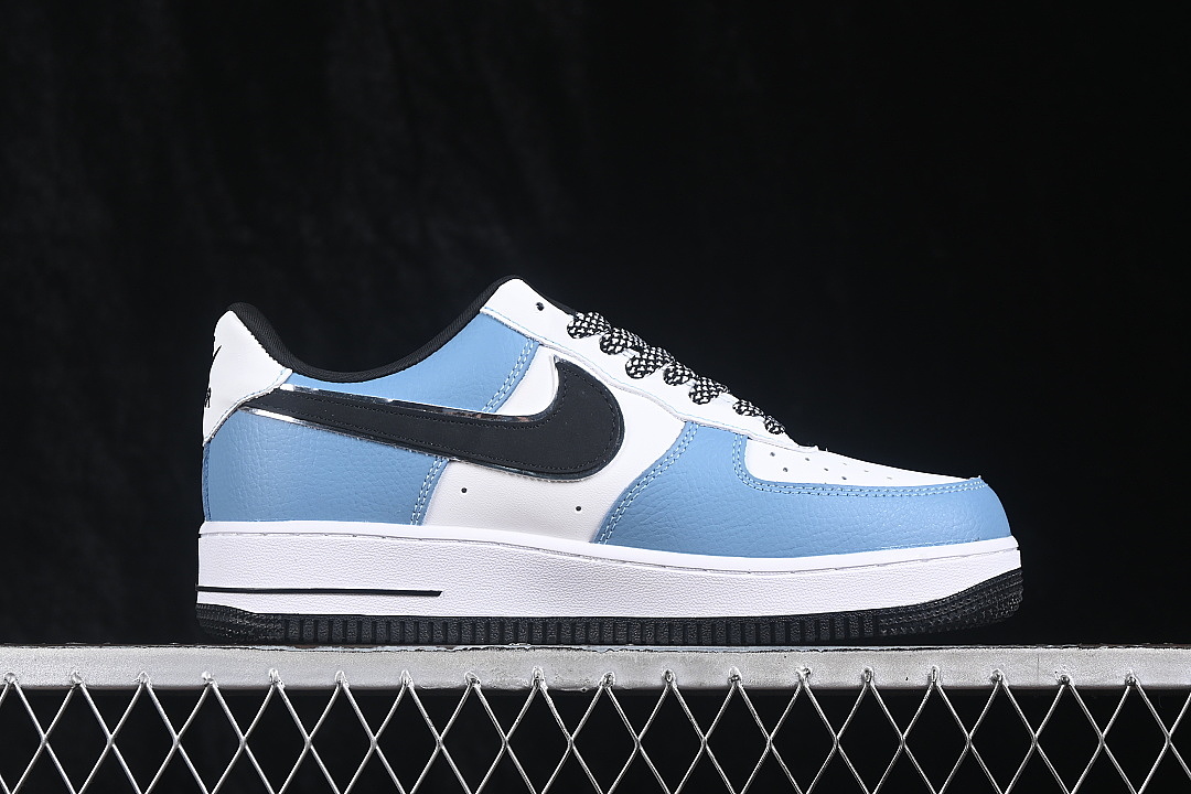 Nike [LD1999-029]-[AIR FORCE 1 07 LOW CASUAL SNEAKERS SKY BLUE/WHITE/BLACK]-[WOMAN:36-39]-[MAN: - Image 15