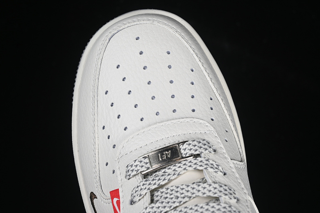 Nike [CS5288-001]-[AIR FORCE 1 07 LOW CDG WHITE/GREY]-[WOMAN:36-39]-[MAN:40-45] - Image 10