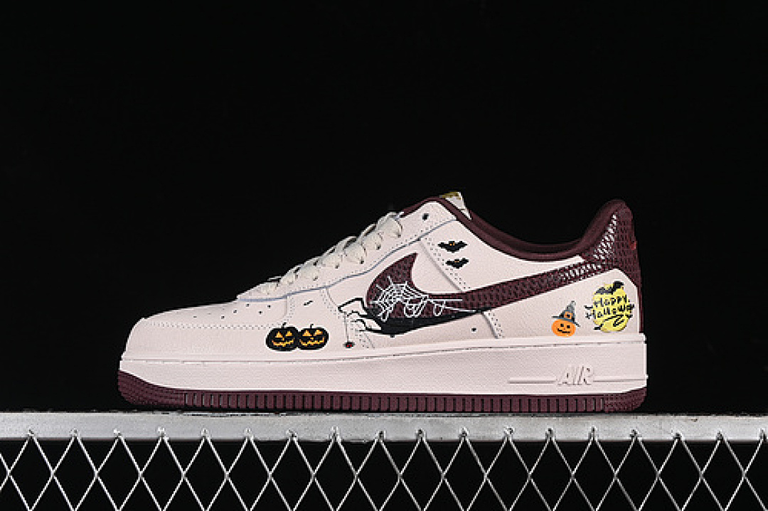 Nike [XL2321-888]-[AIR FORCE 1 07 LOW PUMPKIN HEAD WHITE/RED/BLACK]-[WOMAN:36-39]-[MAN:40-45], photo 1