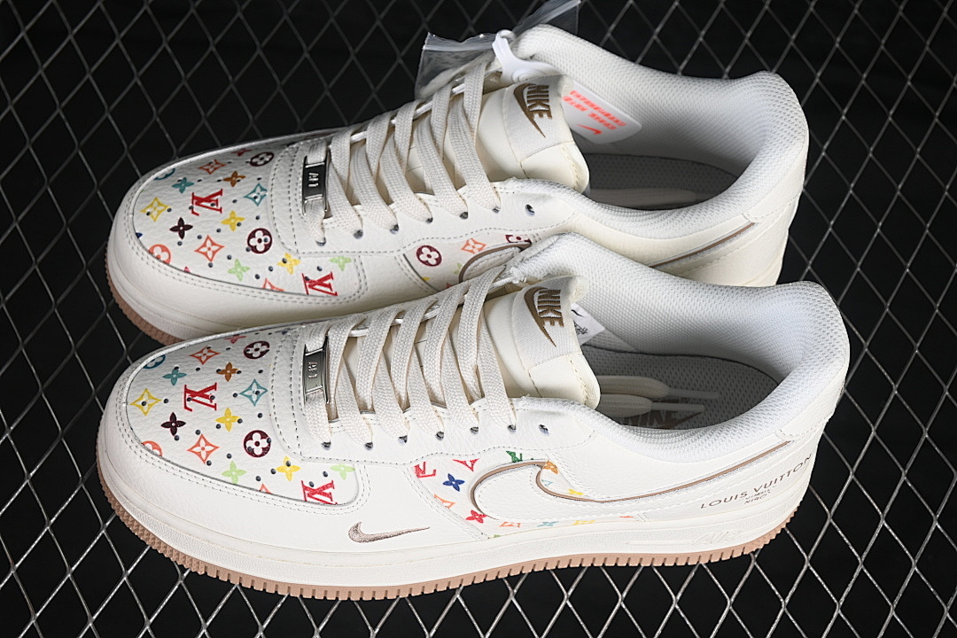 Nike [MM3399-808]-[AIR FORCE 1 07 LOW CASUAL SNEAKERS WHITE/WHITE]-[WOMAN:36-39.5]-[MAN:40-45] - Image 11