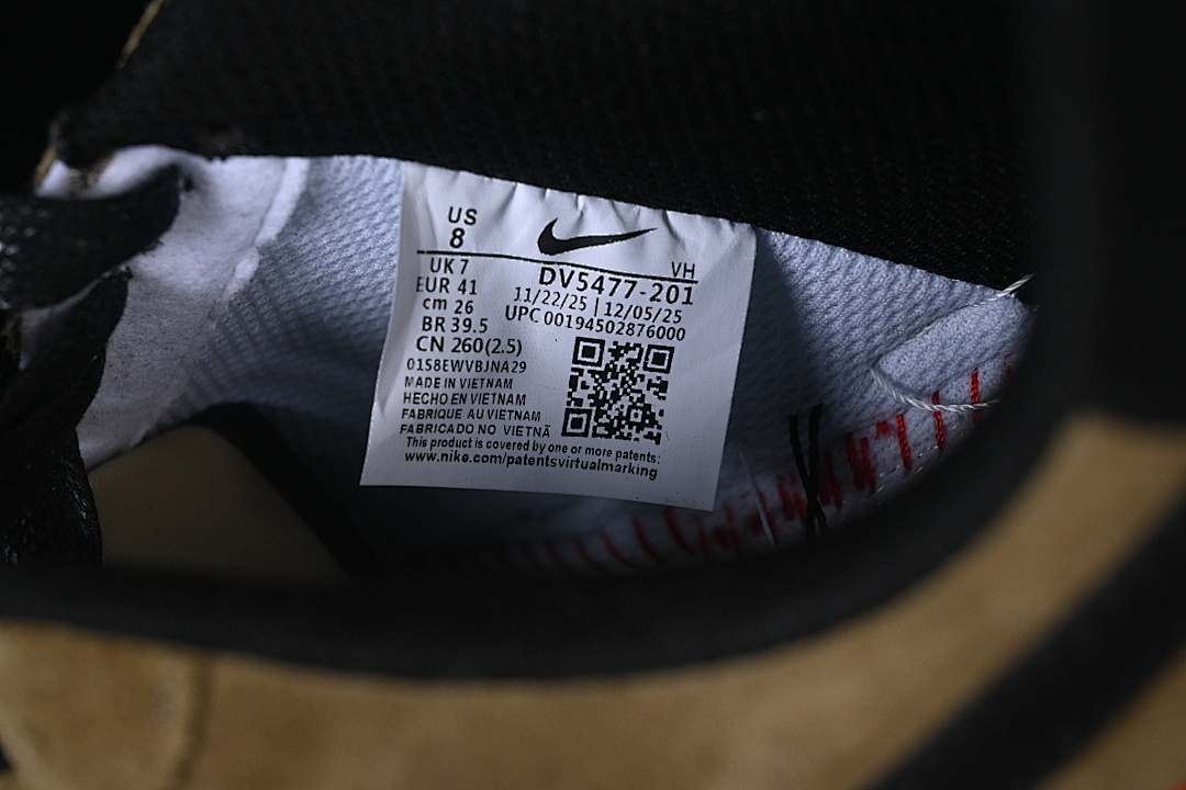 Nike [DV5477-201]-[AIR FORCE 1 07 LOW BROWN/BLACK/BROWN]-[WOMAN:36-39]-[MAN:40-45] - Image 6