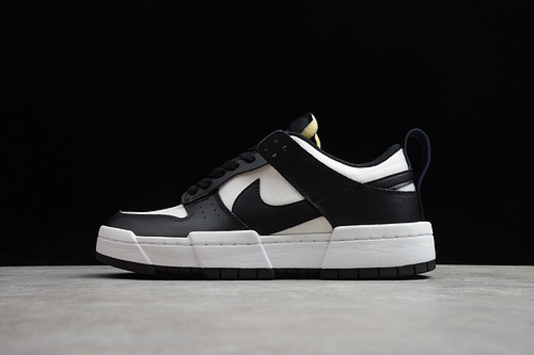 Nike SB DUNK LOW DISRUPT PRO QS BLACK/BLACK/WHITE · CK6654-102, photo 1