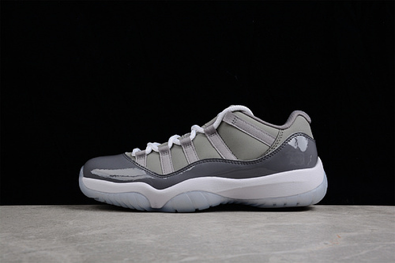 Jordan AIR Jordan 11 RETRO LOW BG MEDIUM GREY/WHITE-GUNSMOKE · 528896-003, photo 1
