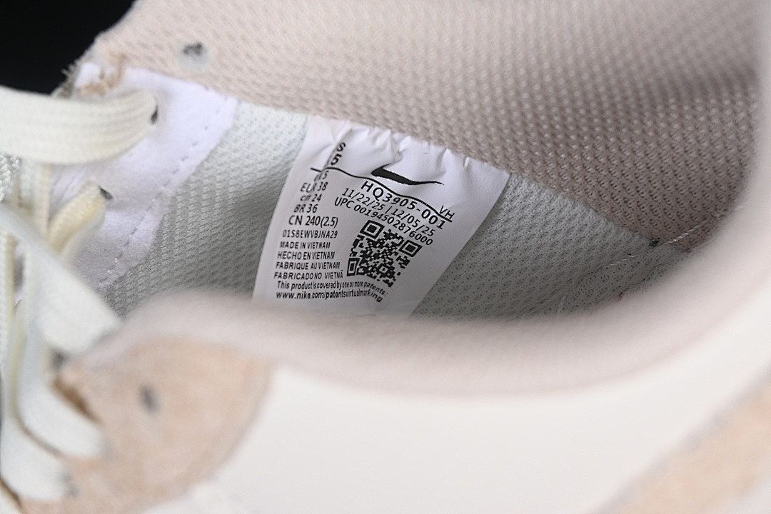 Nike [HQ3905-001]-[AIR FORCE 1 07 LOW WHITE/PINK]-[WOMAN:36-39]-[MAN:40-45] - Image 6