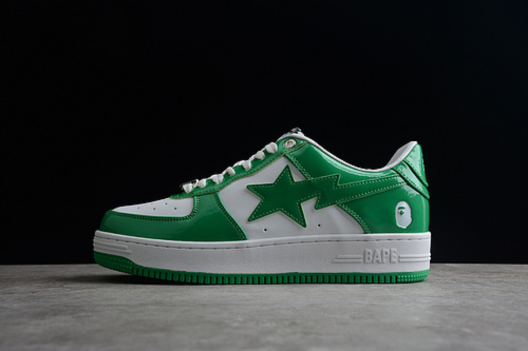 Bape Bape [ STA LOW GREEN/GREEN/WHITE]-[WOMAN:36-39]-[MAN:40-45], photo 1