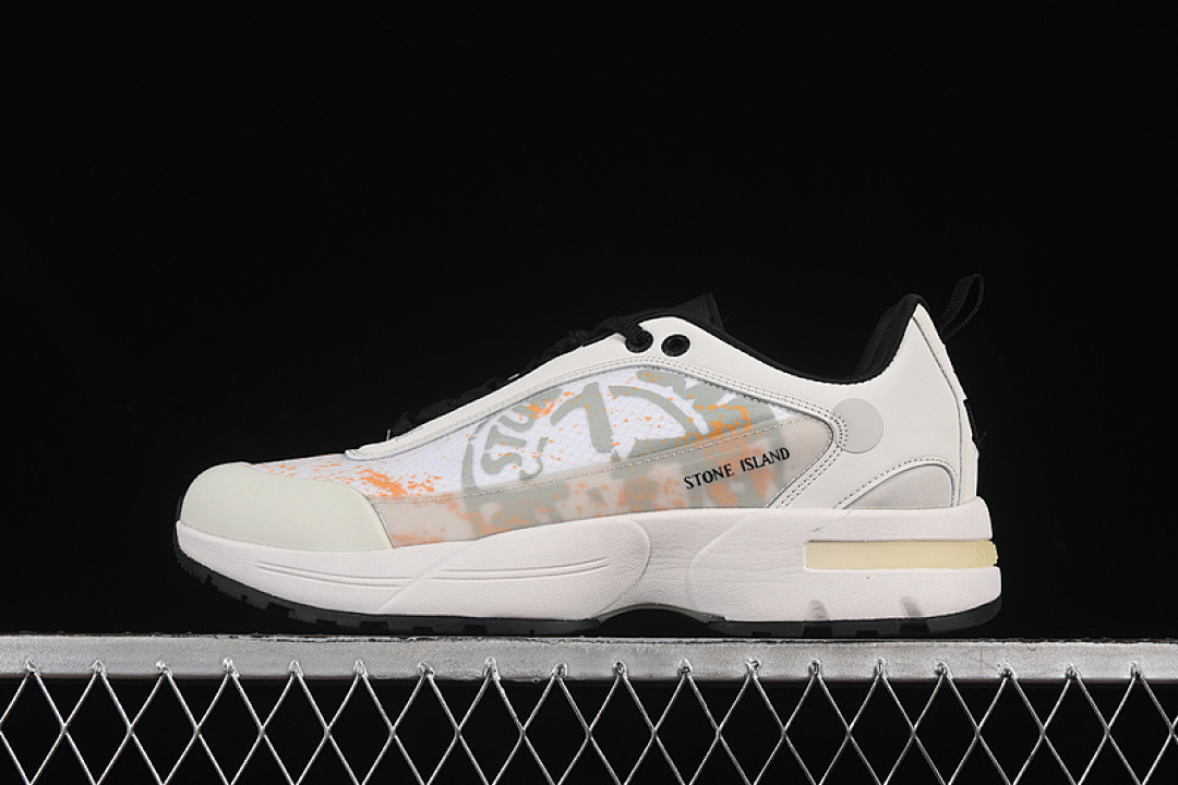 Stone Island [79FWS0303]-[STONE ISLAND GRIME PANELLED WHITE/GREY/BLACK]-[WOMAN:36-39]-[MAN:40-45], photo 1
