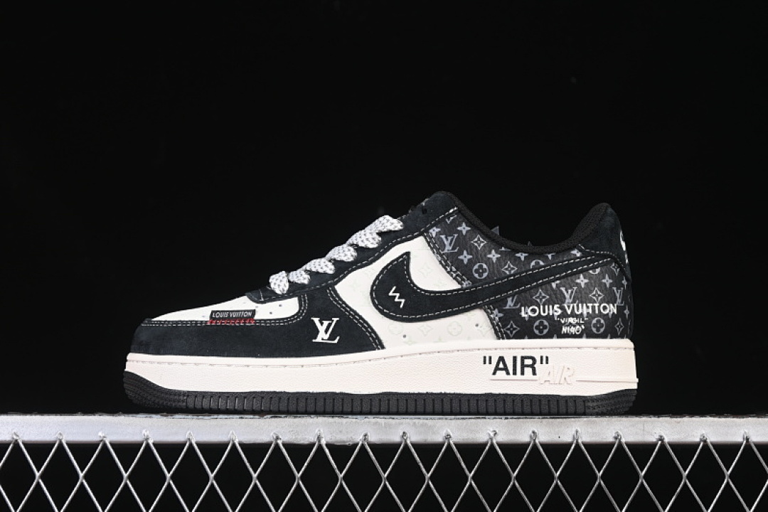 Nike [CX5050-Y10]-[AIR FORCE 1 07 LOW LV WHITE/BLACK]-[WOMAN:36-39]-[MAN:40-45] - Image 3