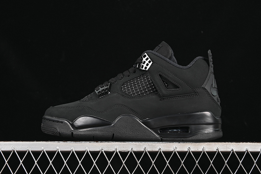 Jordan AIR Jordan 4 RETRO BLACK CAT BLACK · FV5029-010, photo 1